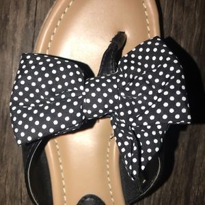 St.Johns Bay Polka Dot Flip Flops